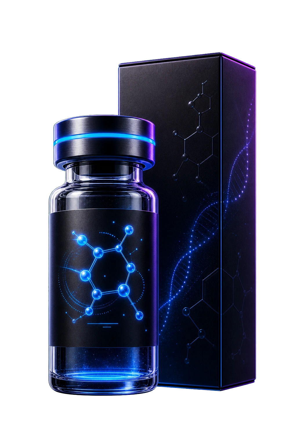 CJC-1295 without DAC 5mg + IPA 5mg product vial