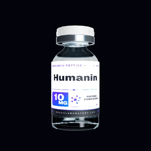 Humanin 3D research vial preview